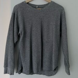 Uniqlo cozy waffled top